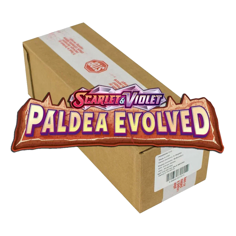 Scarlet & Violet: Paldea Evolved - Booster Box Case