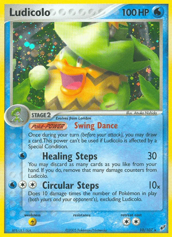 Ludicolo (10/107) [EX: Deoxys]